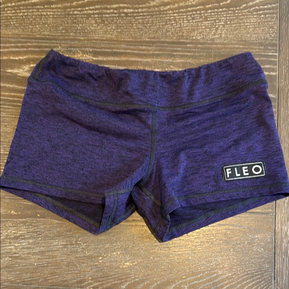 FLEO Purple Athletic Shorts